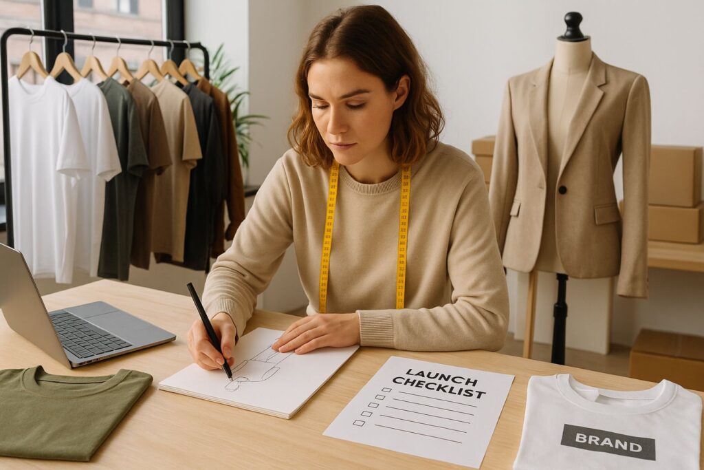 créer sa propre marque de vêtement