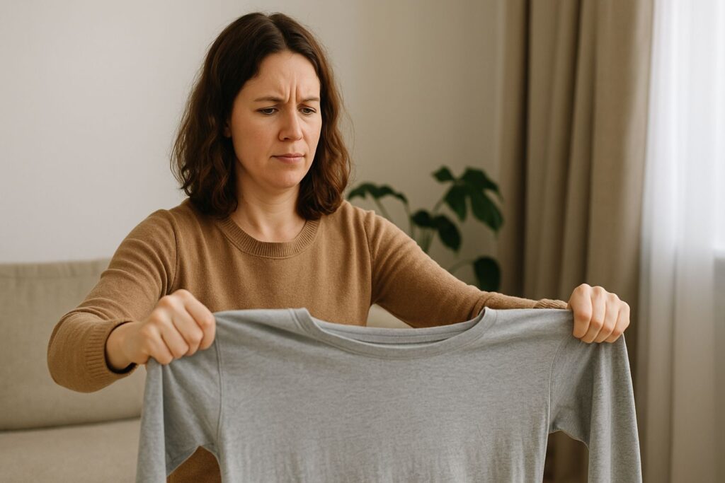 agrandir un vêtement