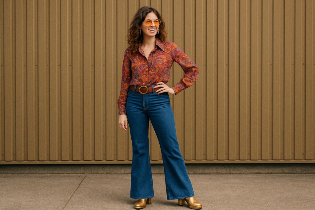 s'habiller pour une soirée année 70