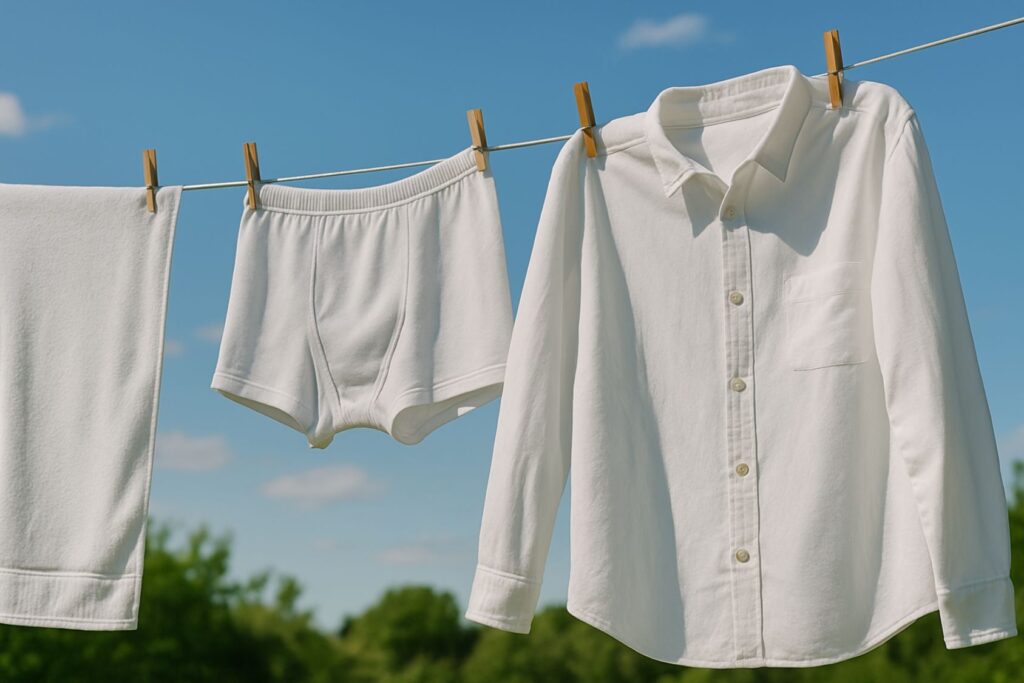 blanchir un vêtement