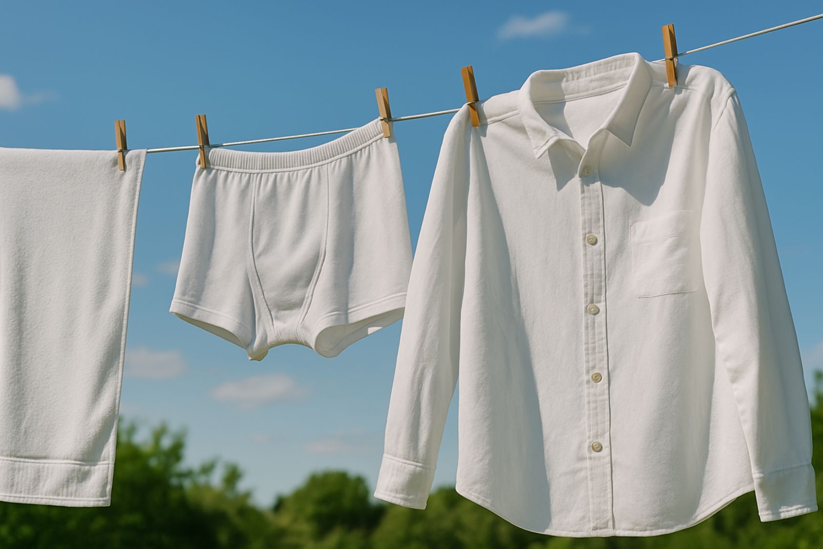 blanchir un vêtement