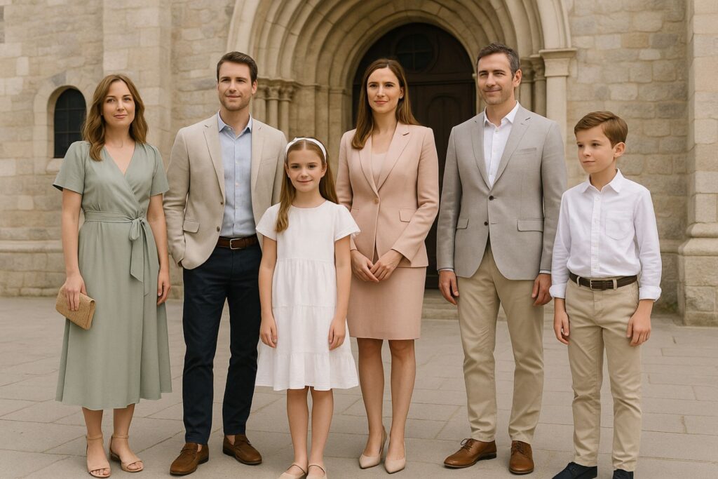 s'habiller pour une communion