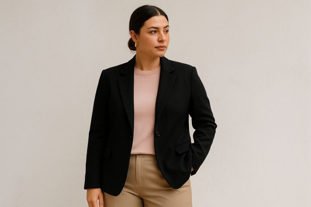 exemple de tenue avec un vêtement noir