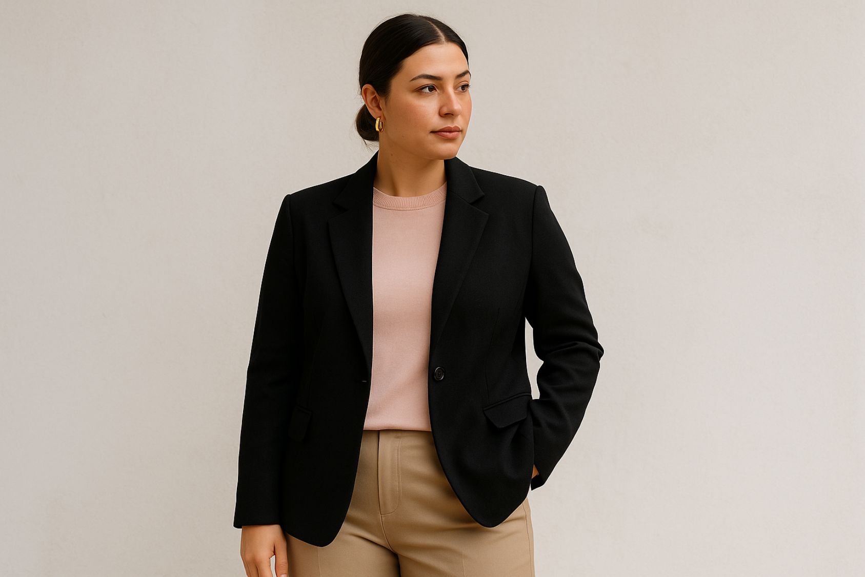 exemple de tenue avec un vêtement noir