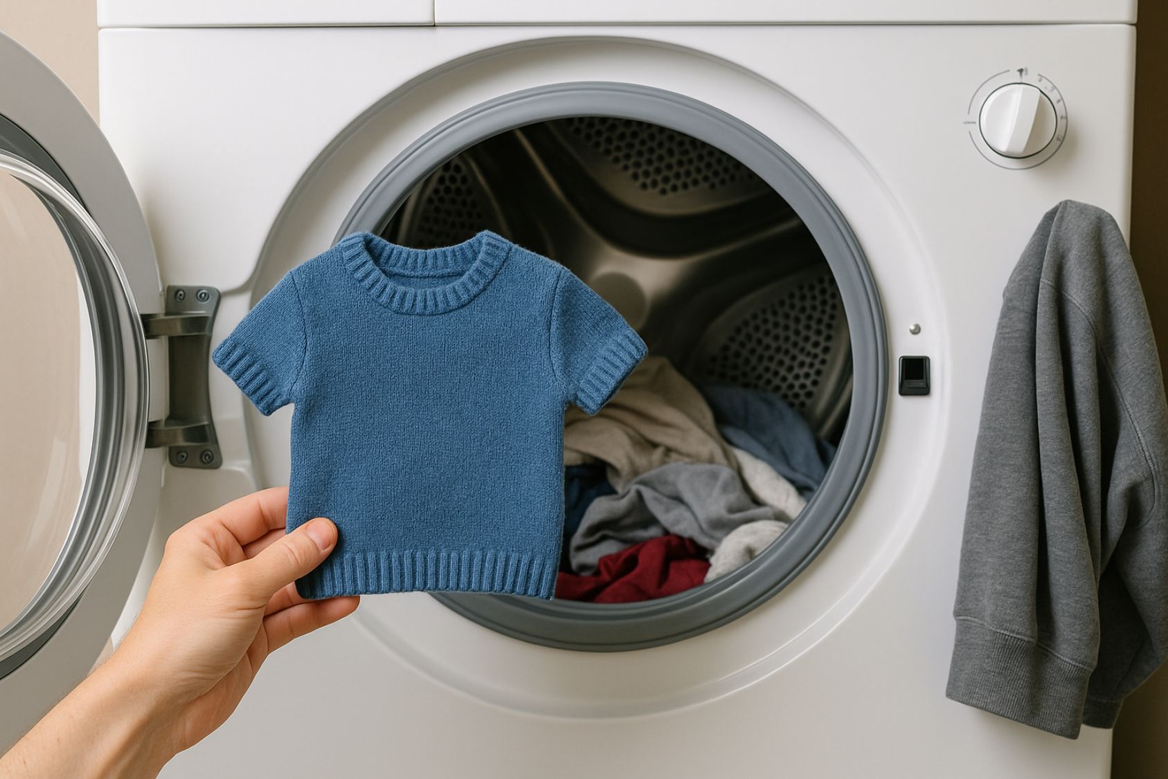sèche linge qui rétrécit les vêtements