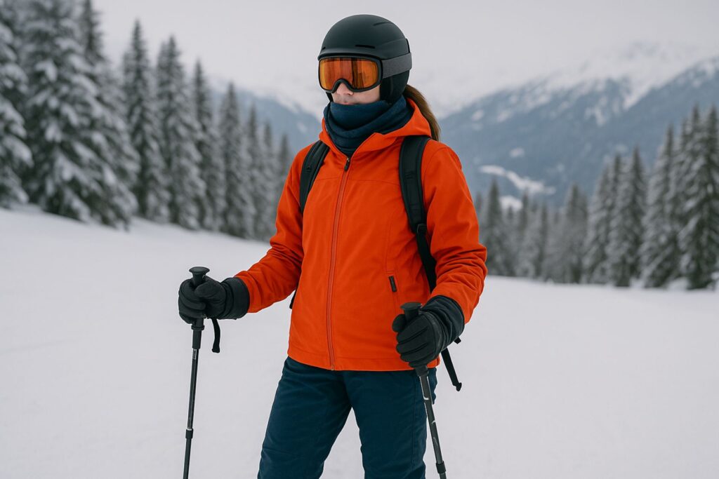 s'habiller pour aller au ski