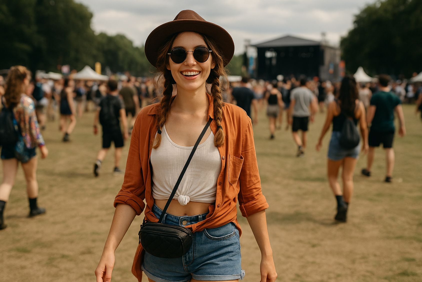 s'habiller pour un festival