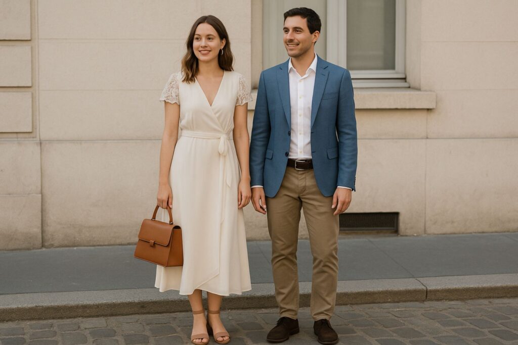 s'habiller pour une PACS